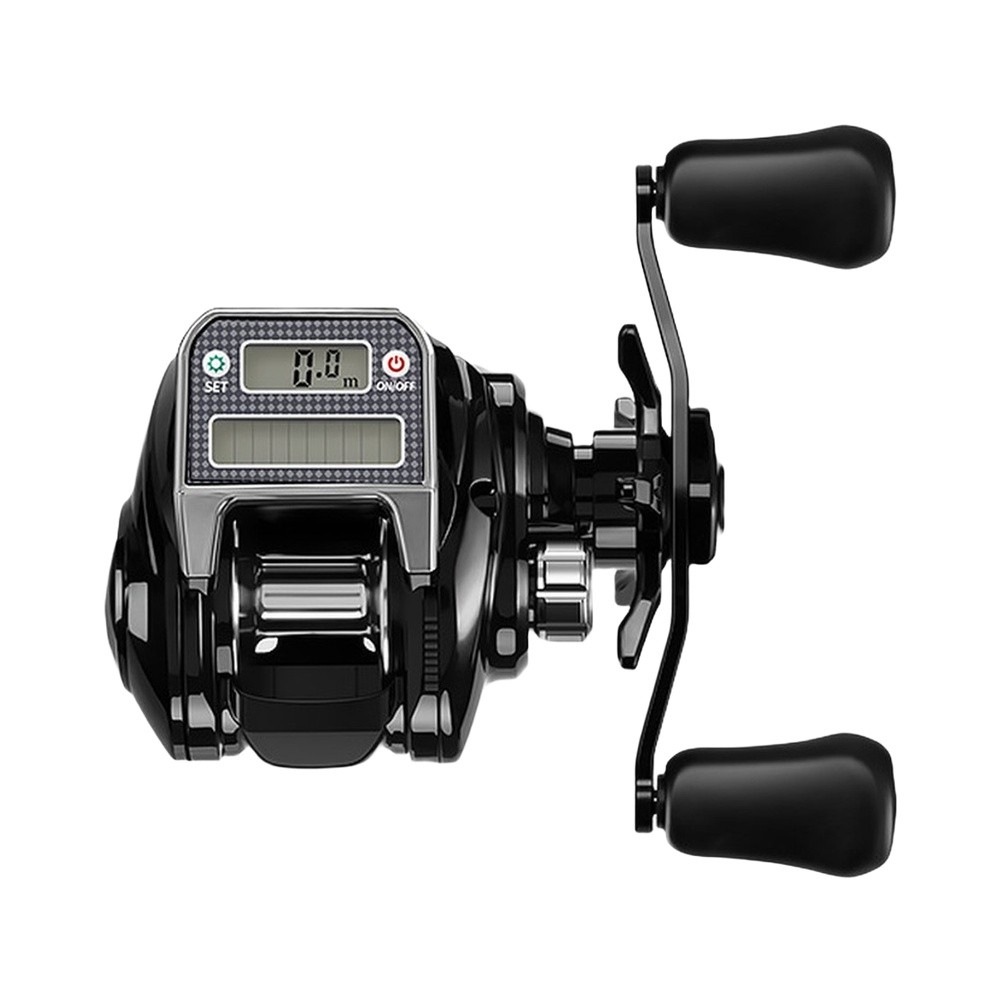 بكرة صيد رقمية S200 توفر تتبعً - مراجعة Baitcasting Reel وسعره