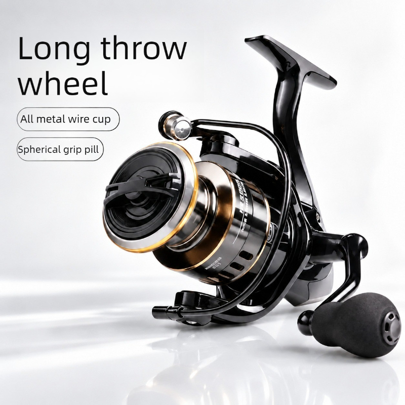 بكرة صيد معدنية بالكامل للرمي  - مراجعة Trolling Reel وسعره