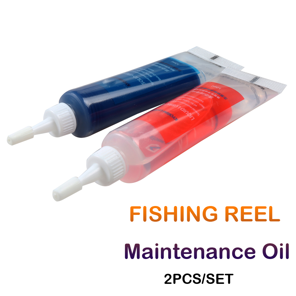 2 قطعة الصيد بكرة صيانة التشحي - مراجعة Reel Oil وسعره